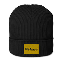 Load image into Gallery viewer, @ Peace Beanies (organic ribbed)