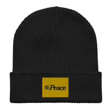 Load image into Gallery viewer, @ Peace Beanies (organic ribbed)