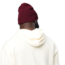 Load image into Gallery viewer, Beanie (organic ribbed) @Peace