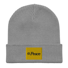 Load image into Gallery viewer, @ Peace Beanies (organic ribbed)