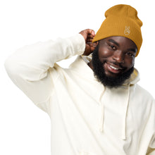 Load image into Gallery viewer, Beanie (organic ribbed) @Peace