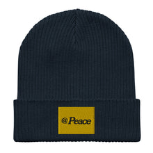 Load image into Gallery viewer, @ Peace Beanies (organic ribbed)