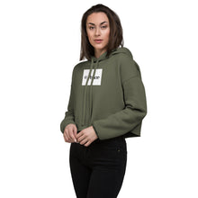 Load image into Gallery viewer, Crop Hoodie @ Peace