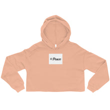Load image into Gallery viewer, Crop Hoodie @ Peace