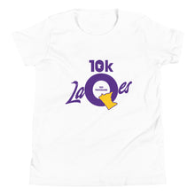 Load image into Gallery viewer, 10k LaQes MN Pride Purple/Gold Youth T-Shirt