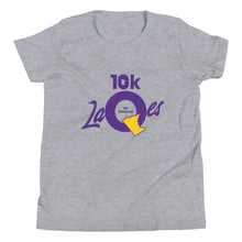 Load image into Gallery viewer, 10k LaQes MN Pride Purple/Gold Youth T-Shirt