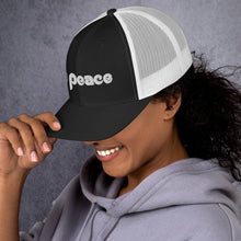 Load image into Gallery viewer, Trucker Hat (@ Peace)
