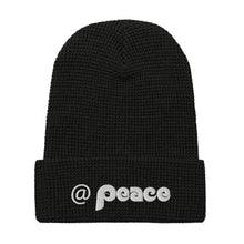 Load image into Gallery viewer, Beanie (@ Peace) waffle style