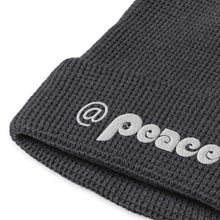 Load image into Gallery viewer, Beanie (@ Peace) waffle style