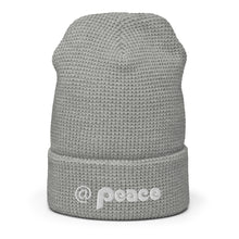 Load image into Gallery viewer, Beanie (@ Peace) waffle style