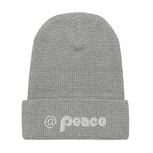 Load image into Gallery viewer, Beanie (@ Peace) waffle style
