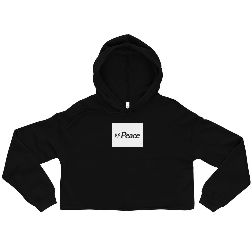 Crop Hoodie @ Peace