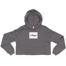 Load image into Gallery viewer, Crop Hoodie @ Peace

